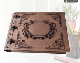 Laser Cut Wooden Book Box SVG File: Glowforge CNC Template (Digital Download)