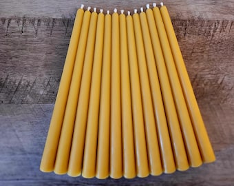 Beeswax Taper Candle