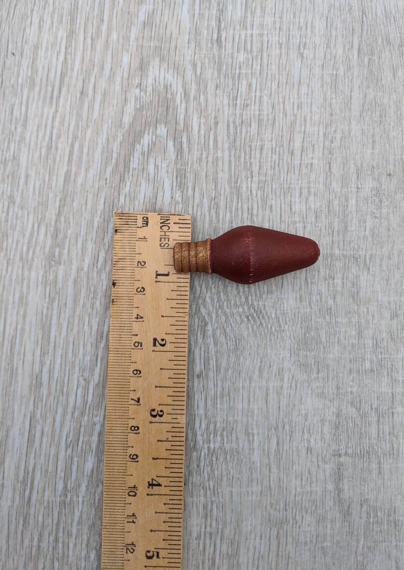 Rústico granero rojo pintado de madera de la luz bombilla del | Etsy