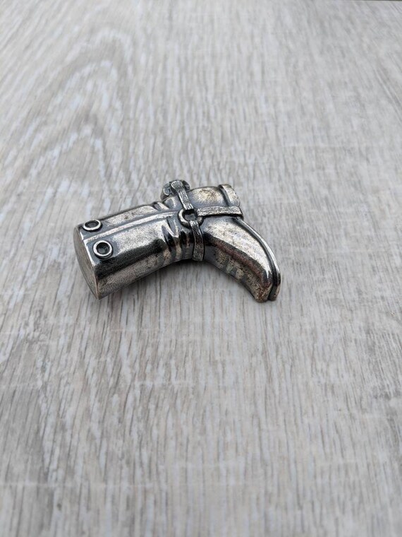 Three Dimensional Silver Tone Metal Equestrian Bo… - image 6