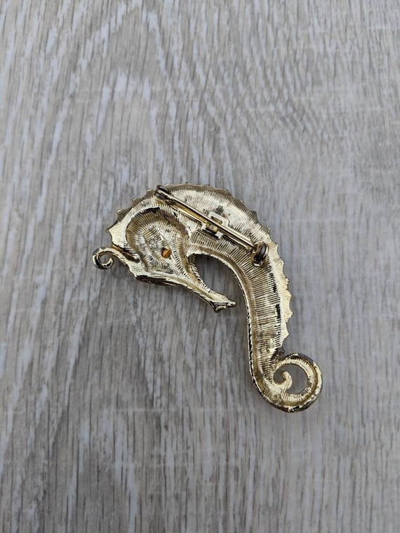 1960s Aurora Borealis and Ruby Red Rhinestone, Wh… - image 4