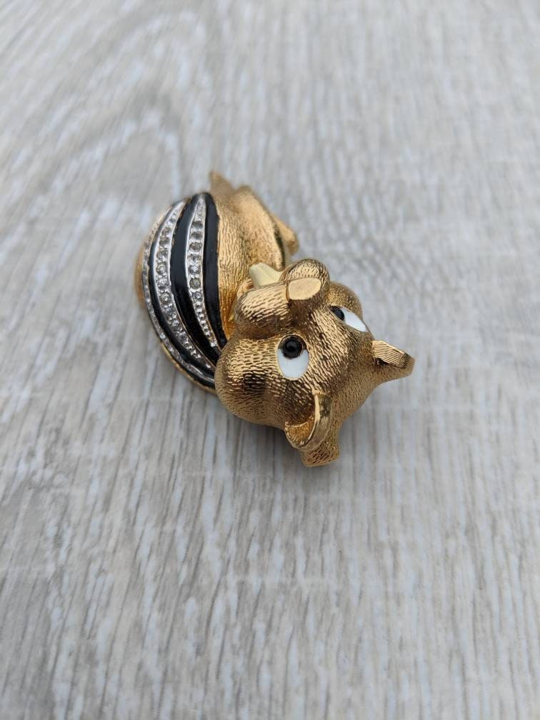 JOMAZ ブローチ Jomaz (mazer Brothers) Midcentury Rhinestone, Enamel, and