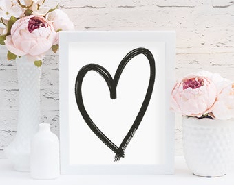 Love never fails, Hand Lettered Art, Bible Verse, Christian Art, Bible Print,