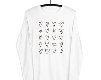 Koszulka z długim rękawem „Bóg jest miłością”