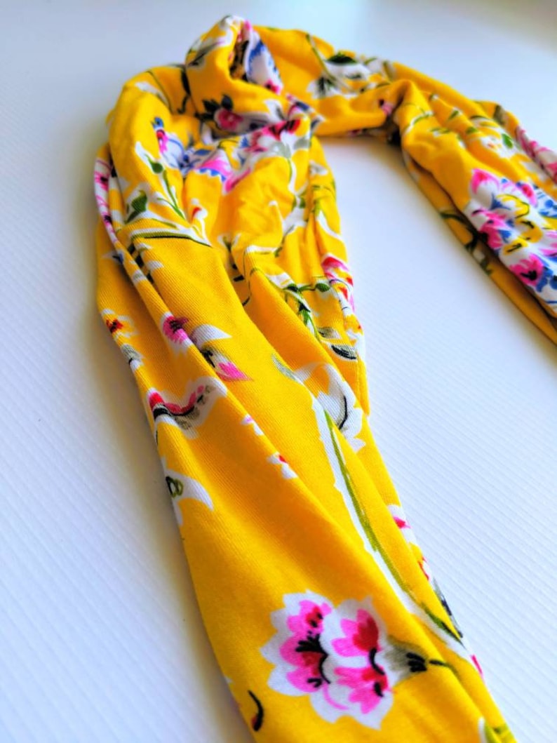 Christmas Gift Scarf Camera Strap Yellow Floral Camera Strap Camera Strap Photographer Gift Travel Gifts DSLR Camera Strap