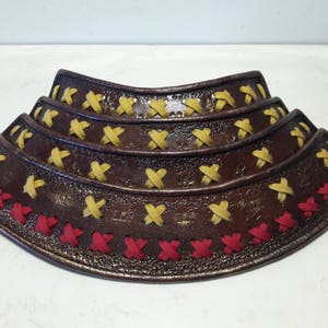 SAMURAI - Nodawa / Mempo en cuero imagen 2