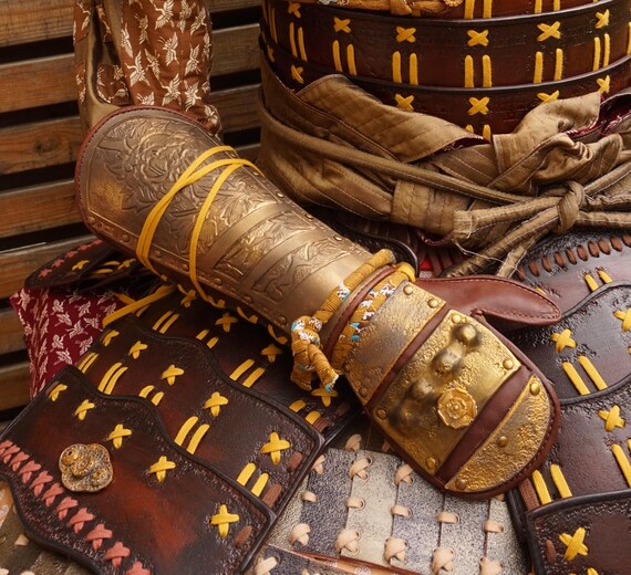Samurai Arm Guards Martial Armor Forearm Guards