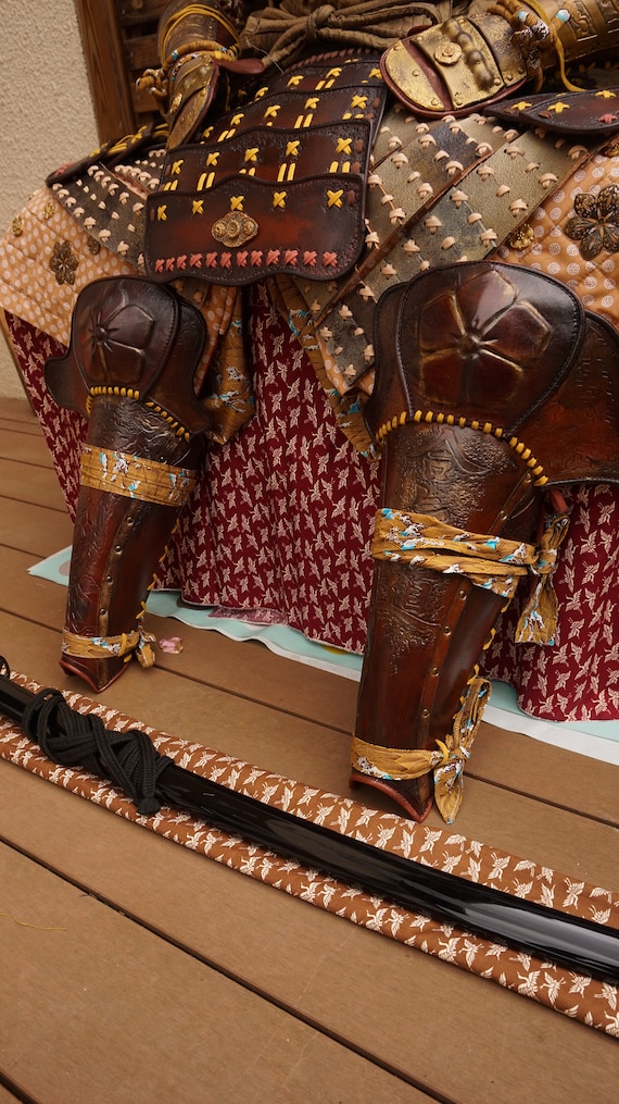 Samurai Leather Armor 鎧 - Etsy Samurai Leather Armor 鎧 - Etsy