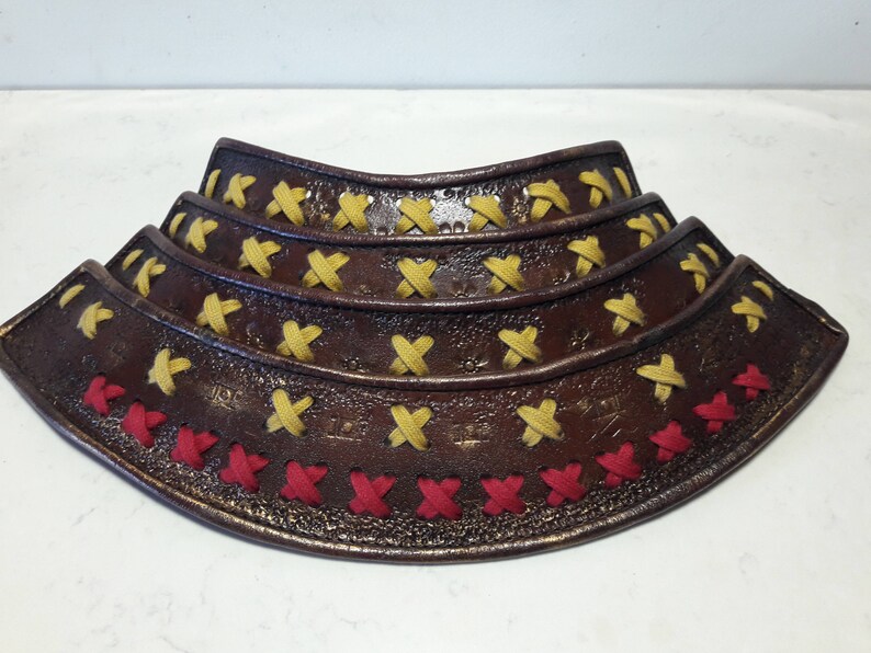 SAMURAI - Nodawa / Mempo en cuero imagen 2