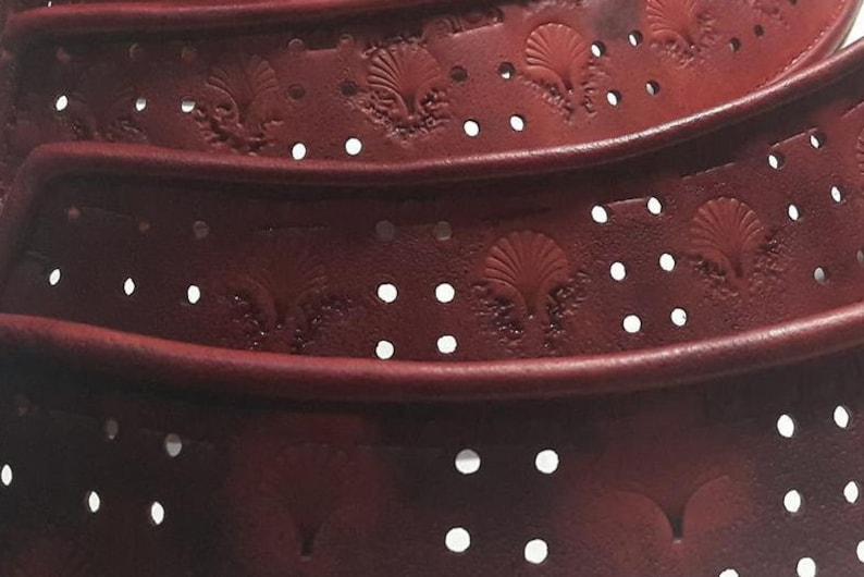 SAMURAI - Nodawa / Mempo en cuero imagen 4