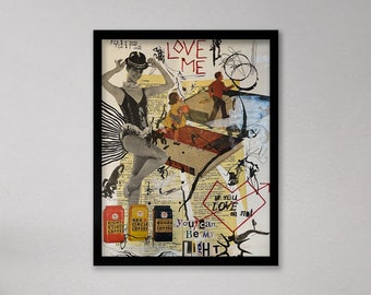 LOVE ME – Art Print
