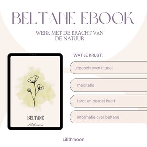 Beltane Ritueel Werkboek voor solitaire heksen, 9 páginas, PDF afdrukbare [DESCARGA DIGITAL]