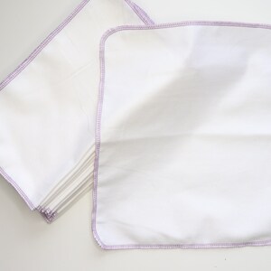 NonPaper Towels Solid White - Reusable Paper Towels - 10 or 20 Pack