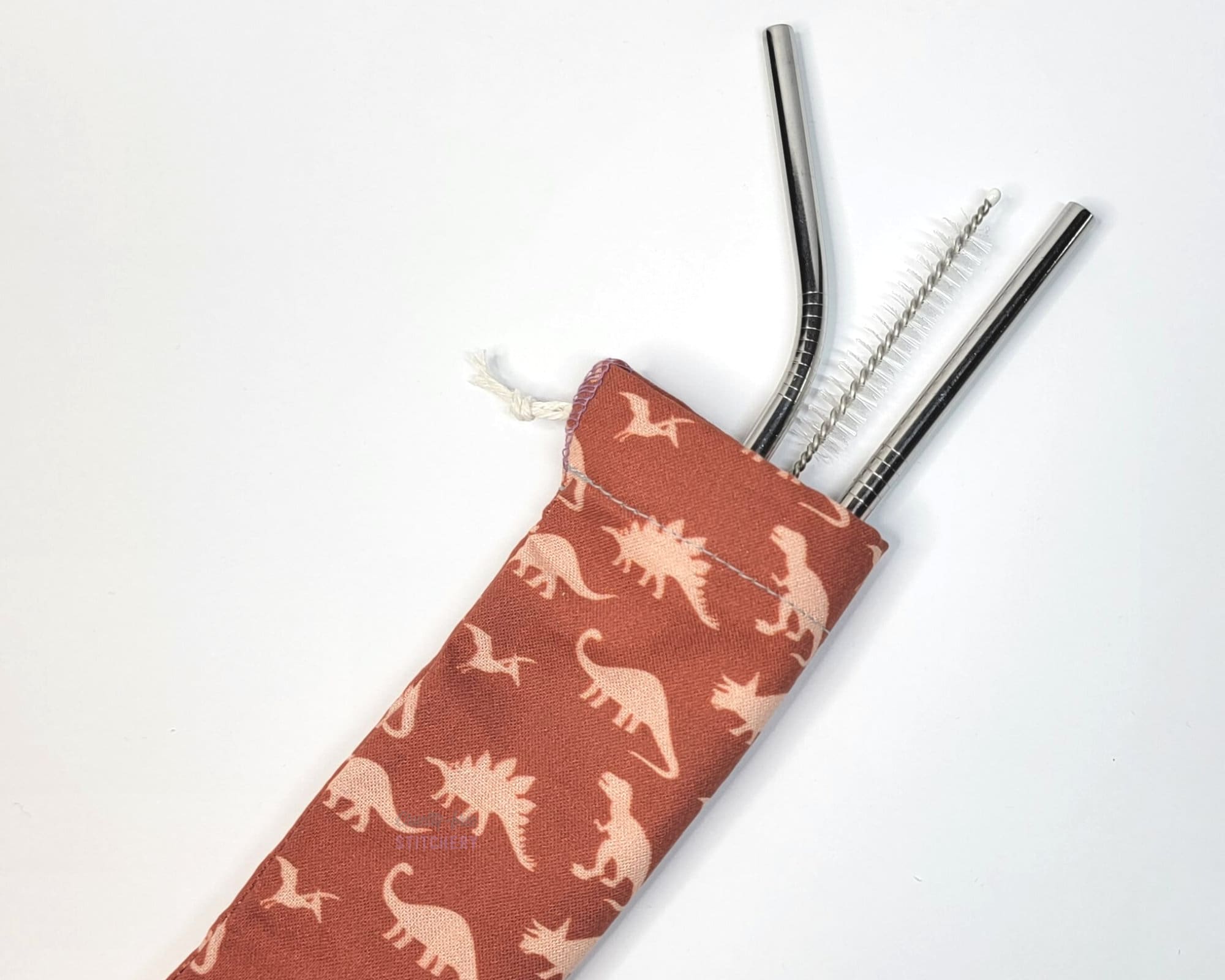 Reusable Straws in Drawstring Pouch — Design Like Whoa