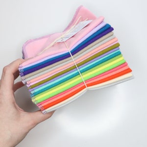 NonPaper Towels in Assorted Solids - 10 or 20 pack - Brights, Pastels, Neutrals, Darks or Random