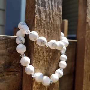 Howlite Swarovski Set