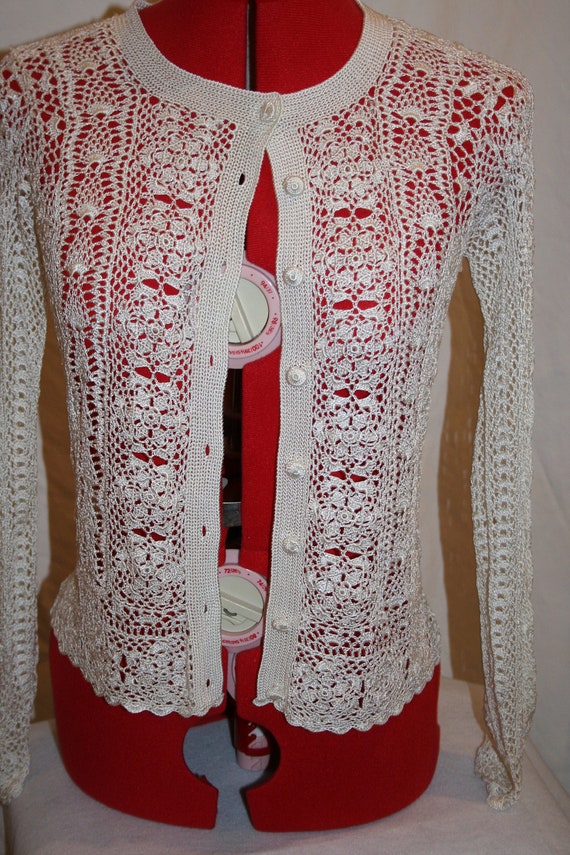 Crochet Lace Cardigan