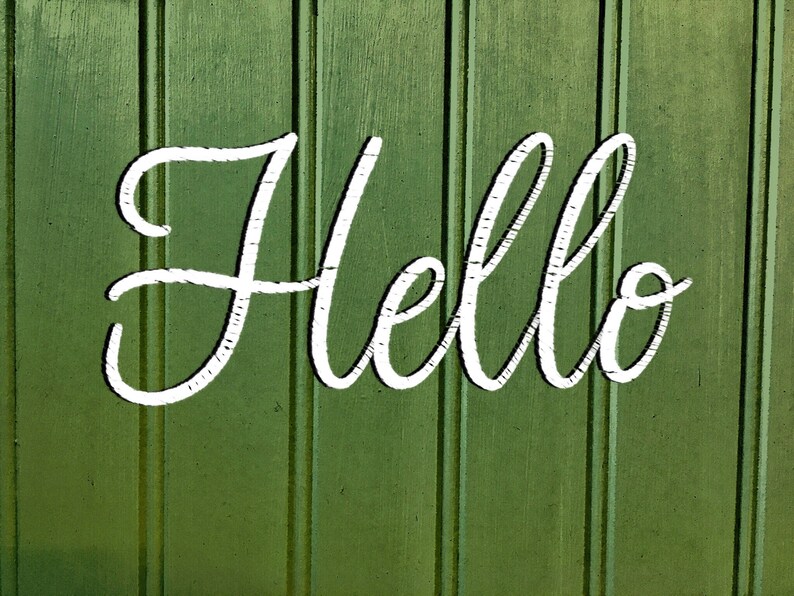 Yarn Lettering Brush for Procreate App Etsy