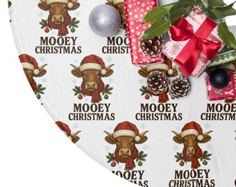 Gonna per albero di Natale a forma di mucca Mooey / Gonne per albero di Natale
