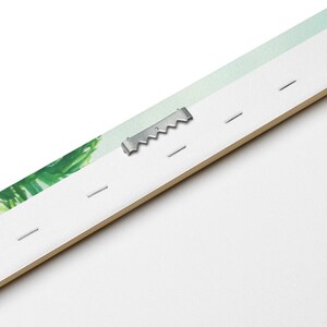 Back of canvas wall art