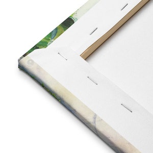 Back of canvas wall art