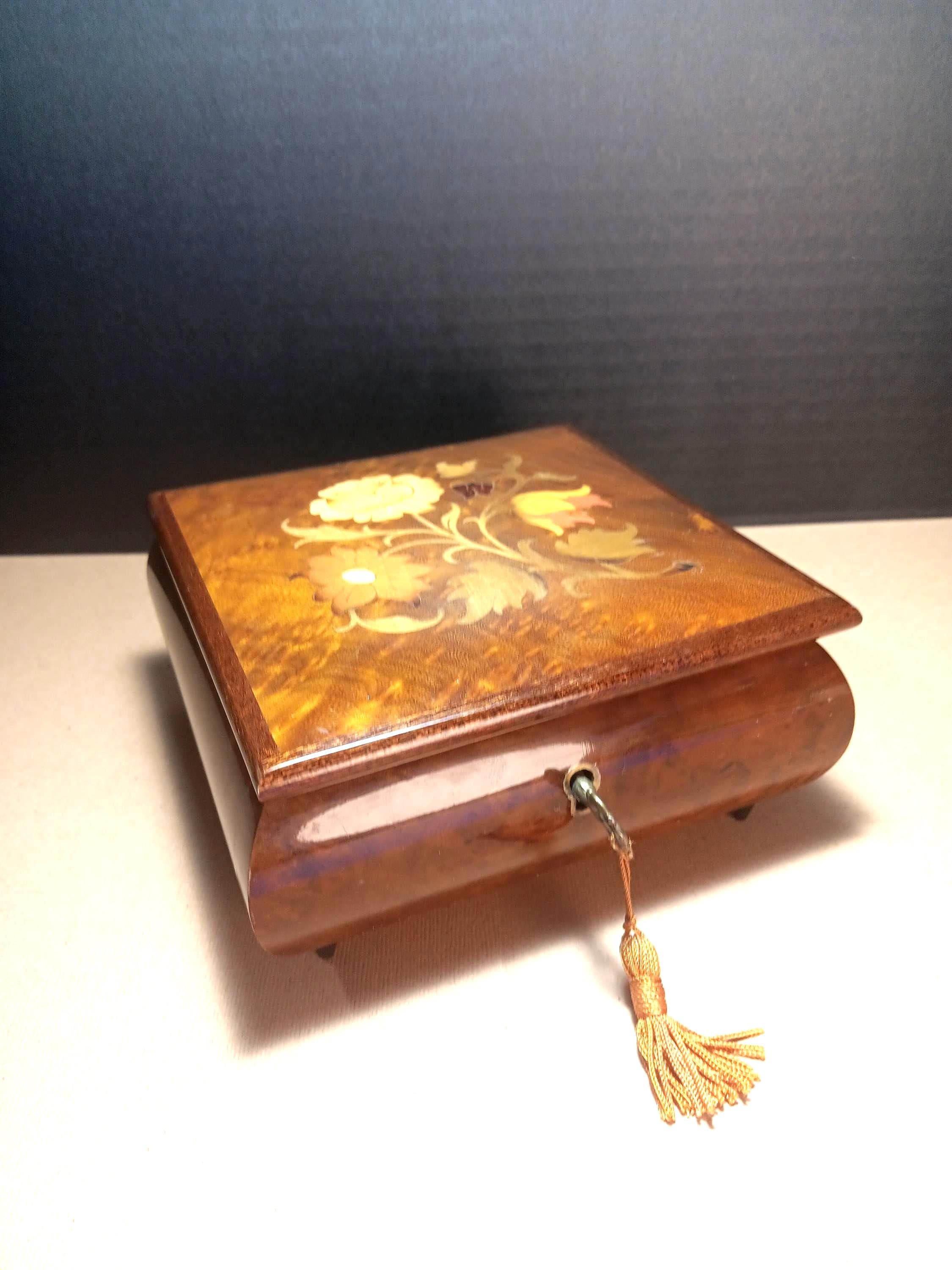 Italian Jewelry Box With Key - Etsy
