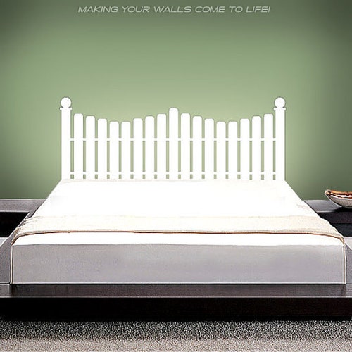 Wall Decal Sticker Removable Headboard DC052 Full Size Queen Etsy