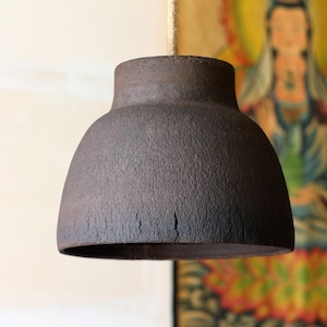 Ceramic lamp shade, Pendant lights, Nature home decor