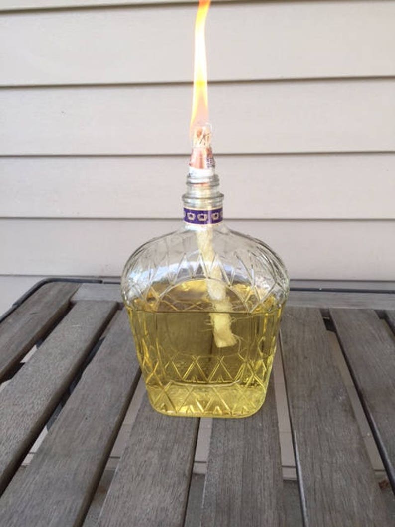 Crown Royal Tiki Torch Etsy