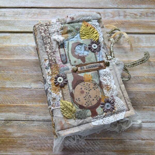 Art Junk Journal Soft Junk Journal Soft Book Garden Junk Journal Botanical Journal Botanical Soft Book Botanical Wedding Book Art Soft Book