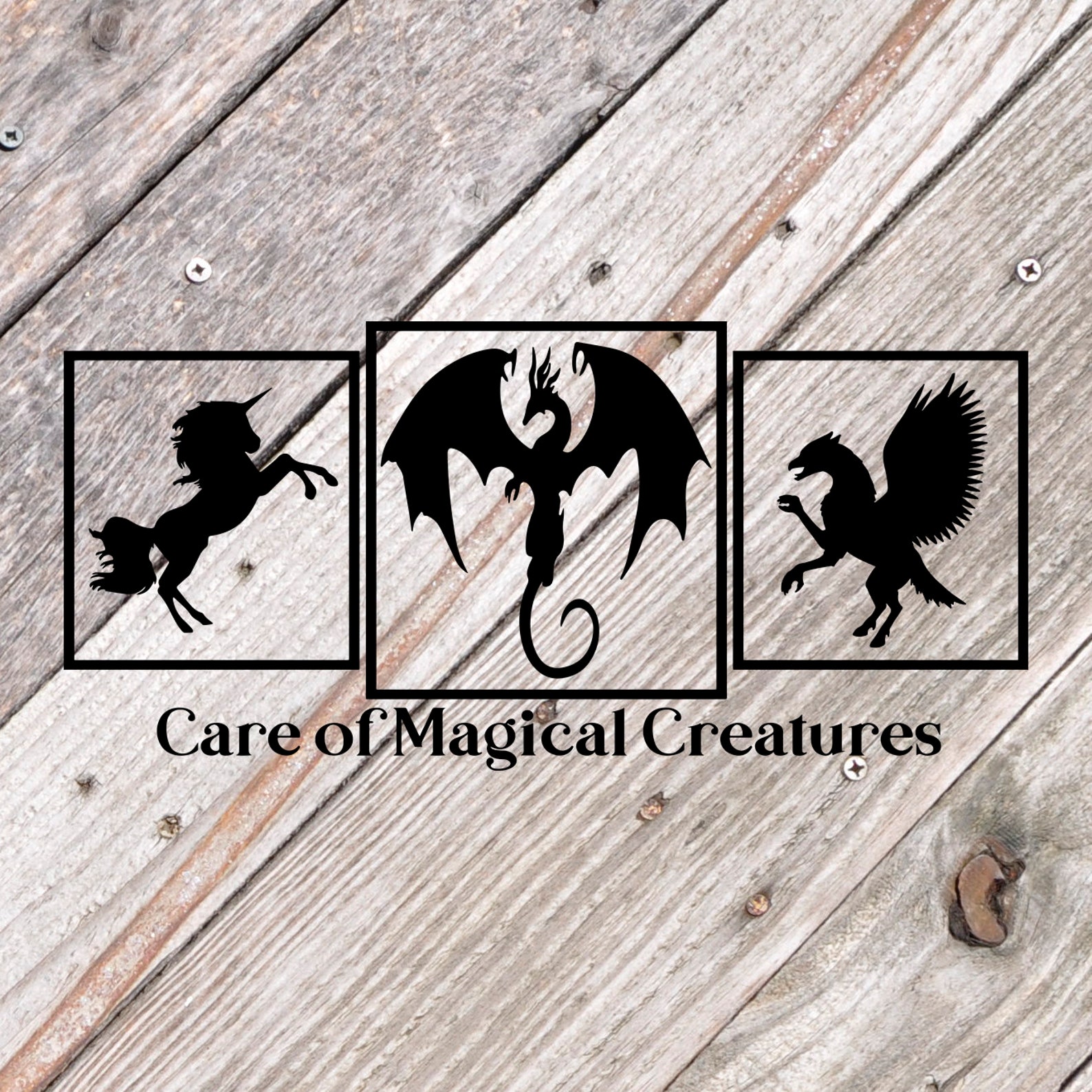 Care of Magical Creatures Class Svg Harry Potter Svg Digital | Etsy