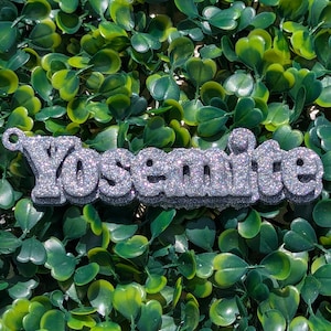 Custom Word Keychain Silicone Mold: Handmade Epoxy Resin Name Key Chains