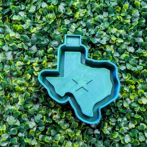 Texas Star Freshie Silicone Mold: Lone Star State Resin Mould