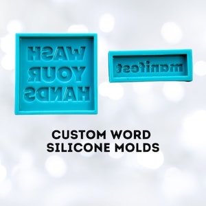 Custom Silicone Molds for Epoxy Resin, Soap, Wax Melts, Chocolate Mold, Business Logos, Tsurikawas, Plaster, Skate Wax, Custom Molds image 6