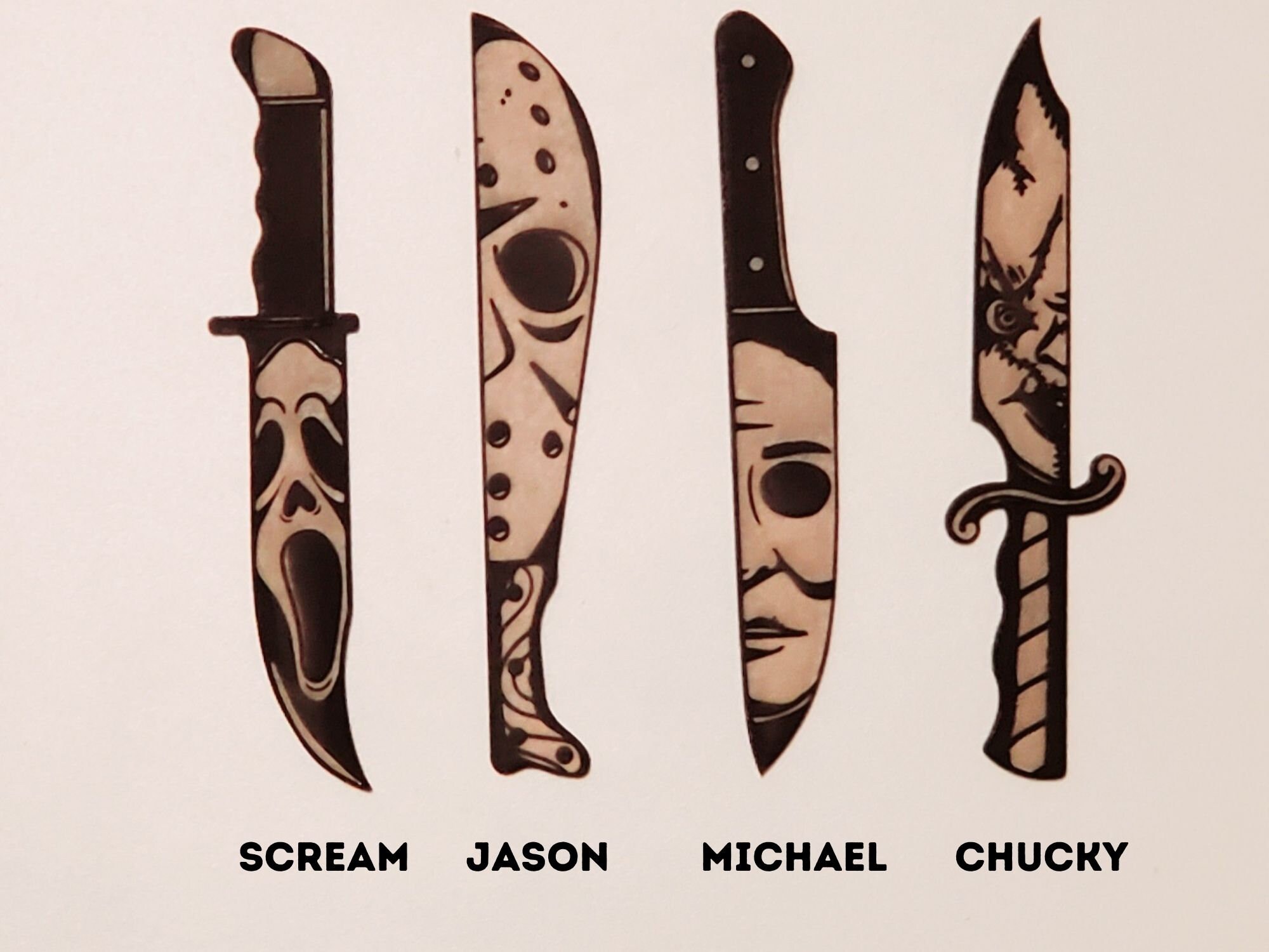 Horror Movie Killer Knife Silicone Earring Molds Michael Myers Etsy