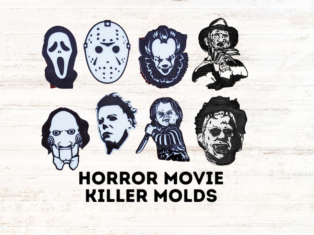 Horror Movie Killer Silicone Molds Michael Myers Ghostface Etsy