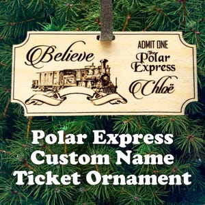 Polar Express Ticket File (4 1