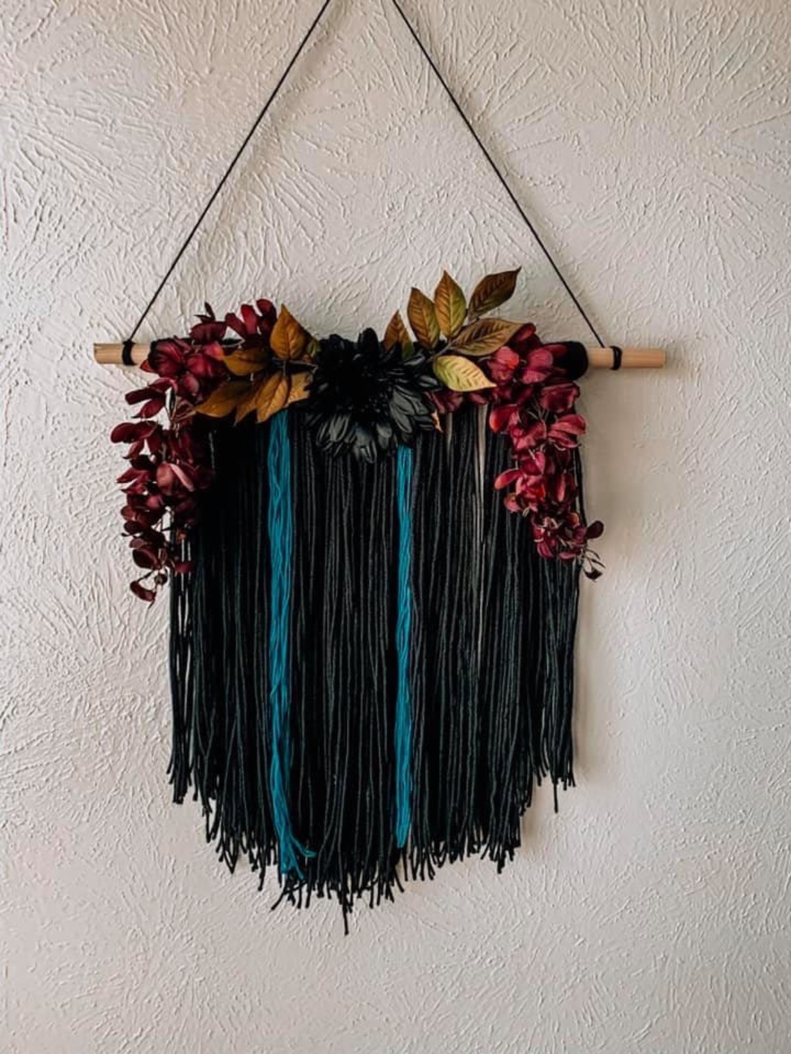 Floral Wall Hanging Etsy