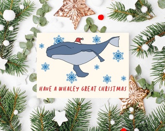 Whaley Great Chrimstas - Christmas Card - Merry Christmas - Blank