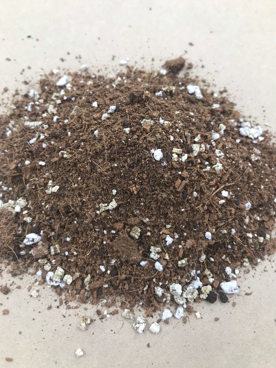 Coco Coir Mix for Tropical Plants (Ideal for propagating, acclimating and healthy maintenance of tropical houseplants) - 1kg bag