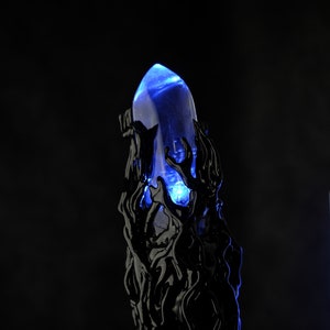 Blue Flame Wizard Staff