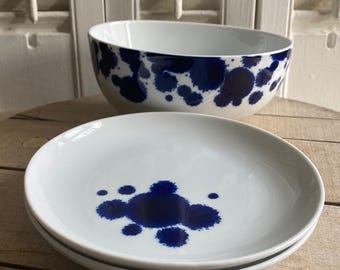 Richard Ginori Paola Navone Folk Art Plate - Etsy