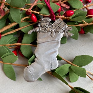 Vintage Seagull Pewter Tree Ornament - Etsy