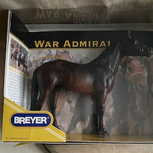 Breyer Collector Horses ~ War Admiral - Etsy