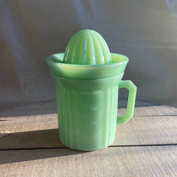 Vintage Jadeite Juicer/ Measuring Cup