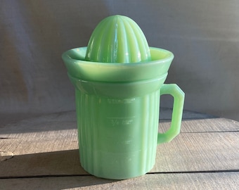 Vintage Jadeite Juicer/ Measuring Cup