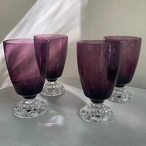 Vasos para té helado American Lady de Fostoria (juego de 4)