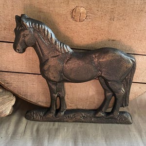 Iron Horse Door Wedge / Gate Stop
