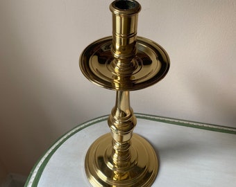 Baldwin Solid Brass Candlestick 13 1/4