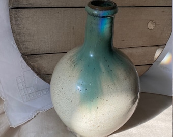 アンティークの日本酒ボトル ― 陶器製、1920年、大正時代（商品番号